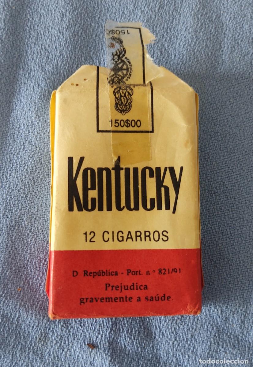 Paquetes de tabaco: ANTIGUO PAQUETE DE TABACO MINI CIGARROS KENTUCKY