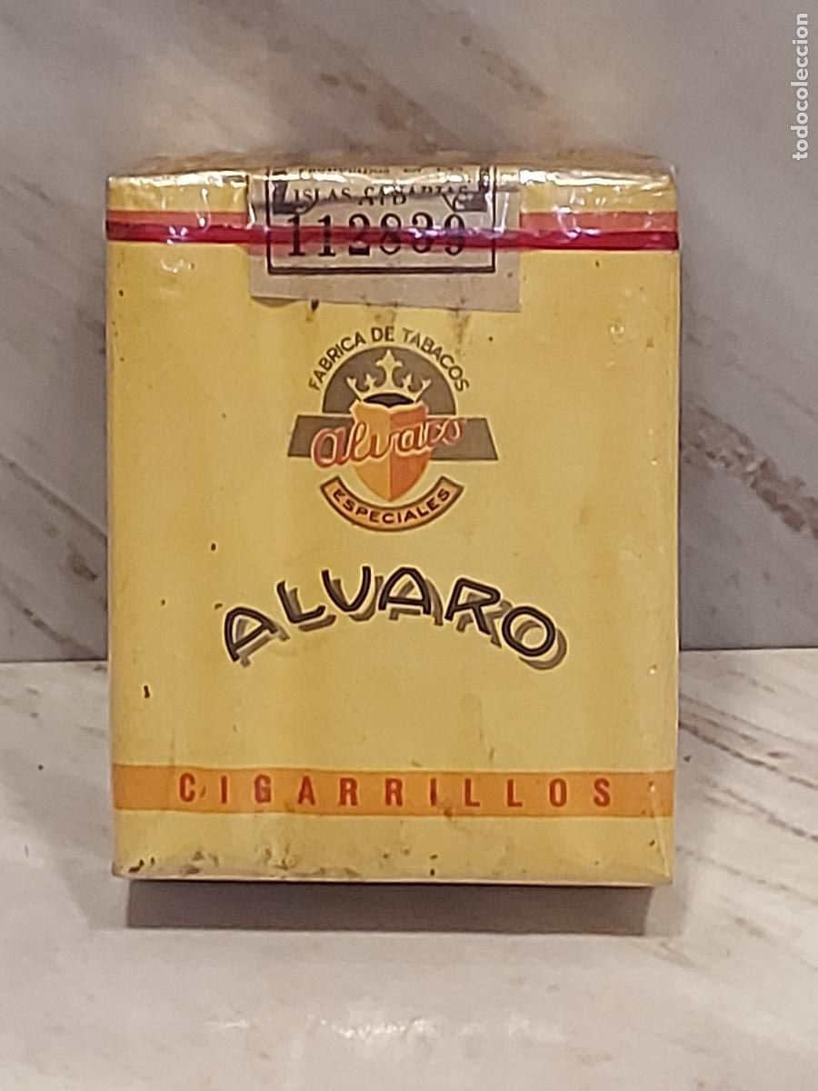 Paquetes de tabaco: ALVARO &ndash; CAJETILLA ANTIGUA 20 CIGARRILLOS | PRECINTADA