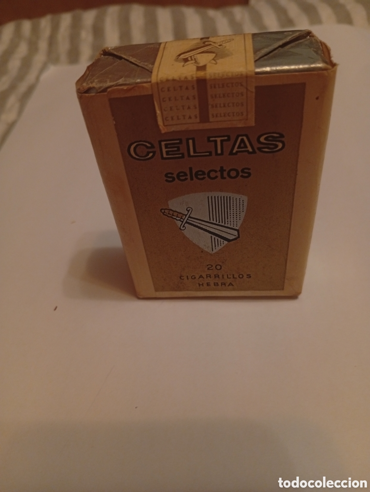 Paquetes de tabaco: PAQUETE DE TABACO CELTAS SELECTOS 20 CIGARRILLOS - Foto 3