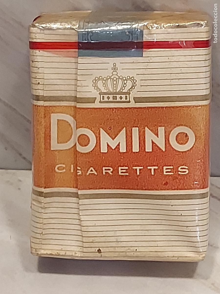 Paquetes de tabaco: DOMINO CIGARETTES | EE.UU. | REED TOBACCO | 20 CIGARRILLOS | PRECINTADA