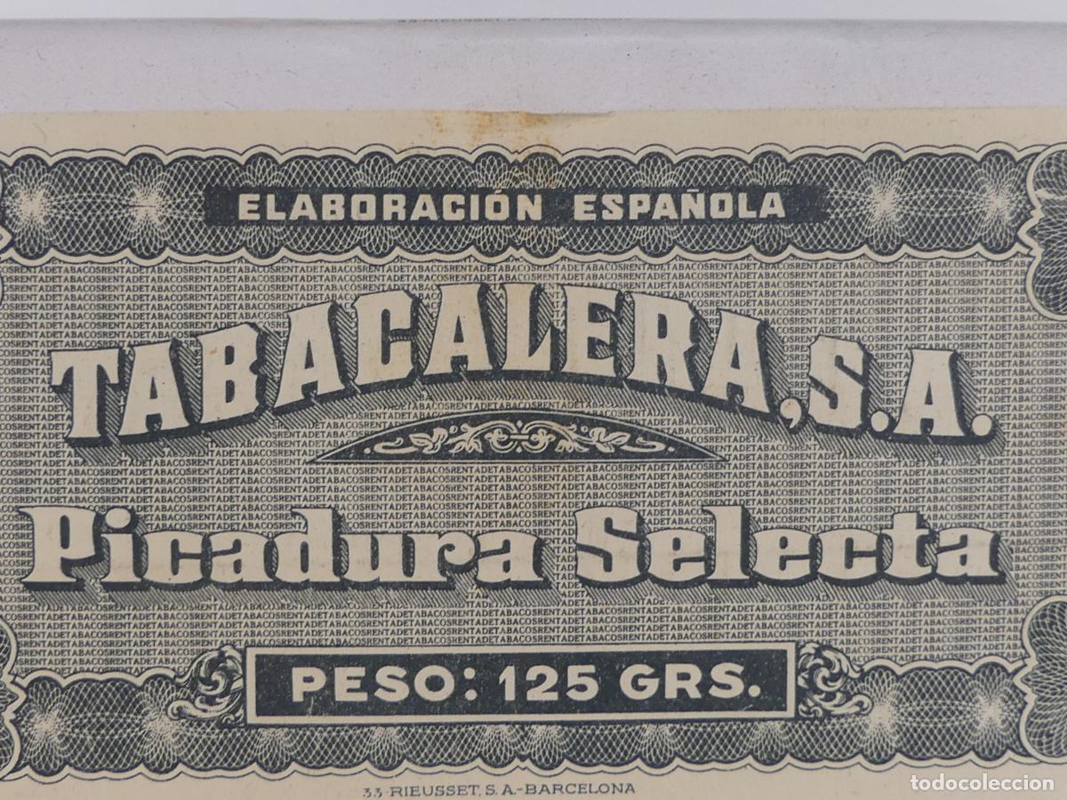 Paquetes de tabaco: TABACO PICADURA SELECTA TABACALERA - Foto 4