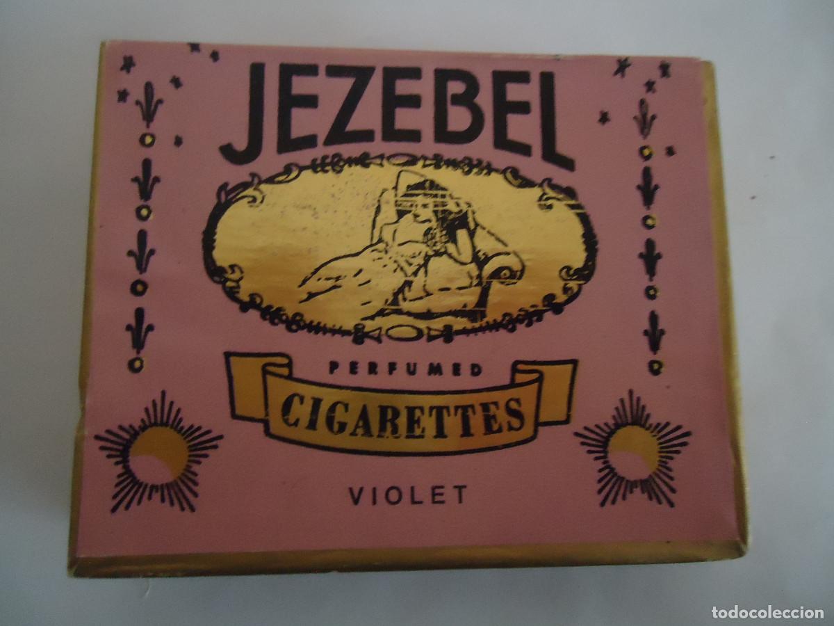 Paquetes de tabaco: PAQUETE DE TABACO MARCA JEZEBEL VIOLET.