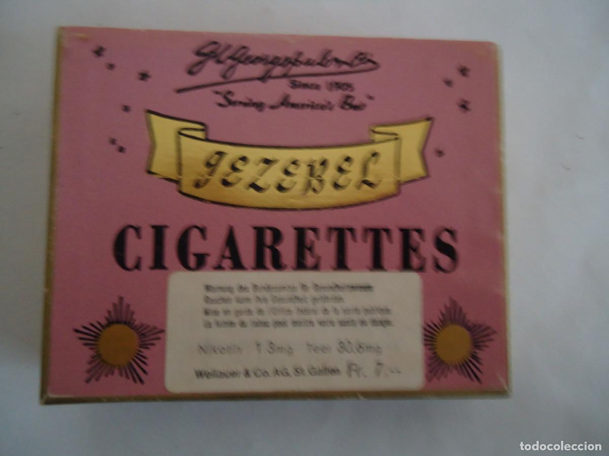 Paquetes de tabaco: PAQUETE DE TABACO MARCA JEZEBEL VIOLET. - Foto 2