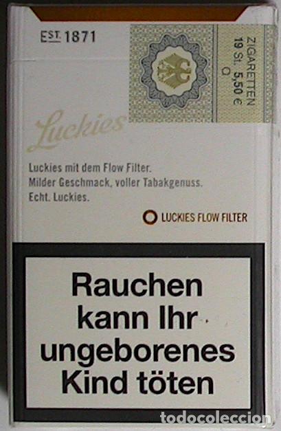 Paquetes de tabaco: Lucky Strike * 1 unopened cigarette pack, sealed - Foto 2