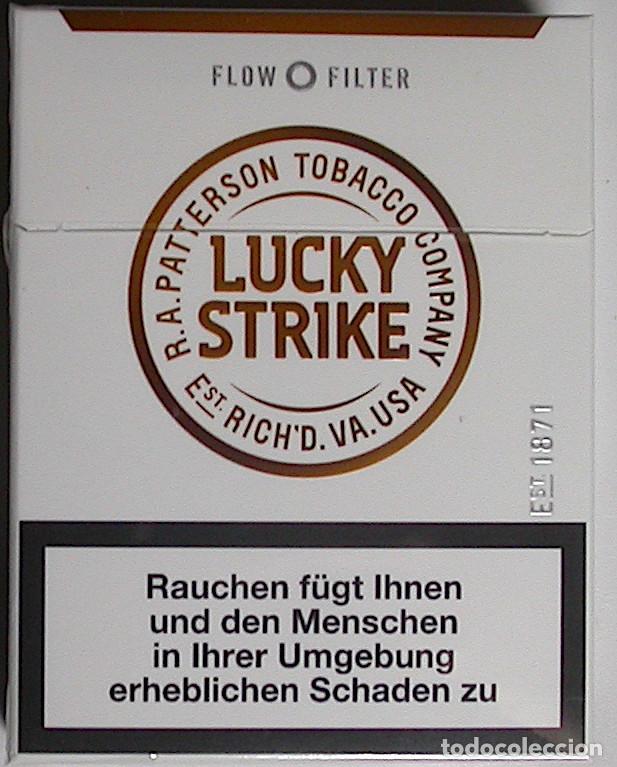 Paquetes de tabaco: Lucky Strike * 1 unopened cigarette pack, sealed - Foto 1