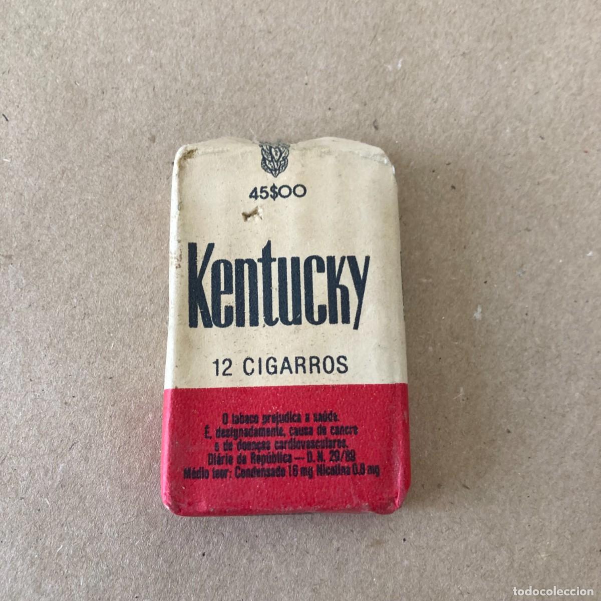 Paquetes de tabaco: CAJA DE TABACO KENTUCKY 12 CIGARROS TABACALERA