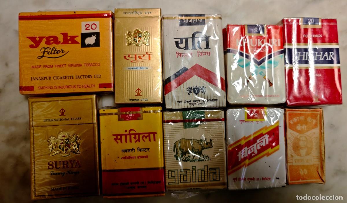 Paquetes de tabaco: PAQUETES DE CIGARRILLOS - NEPAL - Foto 2