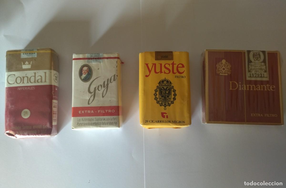 Paquetes de tabaco: Cajetillas tabaco antiguas, conjunto o por separado.
