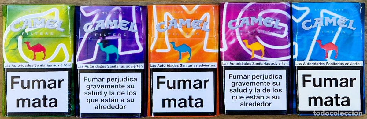 Ma&ccedil;os de tabaco: CAMEL: Espa&ntilde;a, Alfabeto 1, 2014, serie completa, paquetes sin abrir. PERFECTOS - CLC