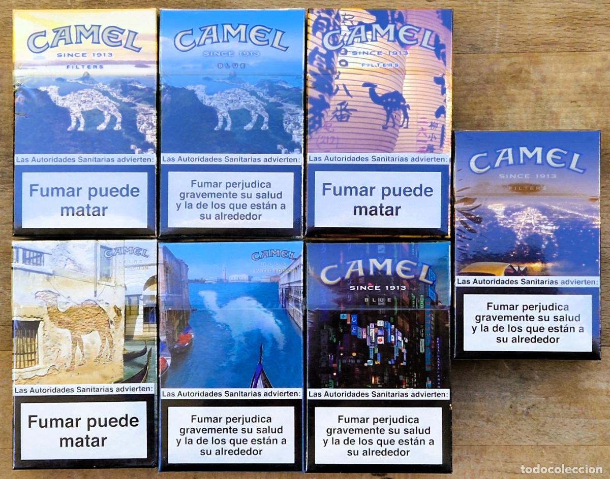 Paquetes de tabaco: CAMEL: Espa&ntilde;a, Cities 2010, siete paquetes sin abrir. PERFECTOS. Tambi&eacute;n sueltos - CLC
