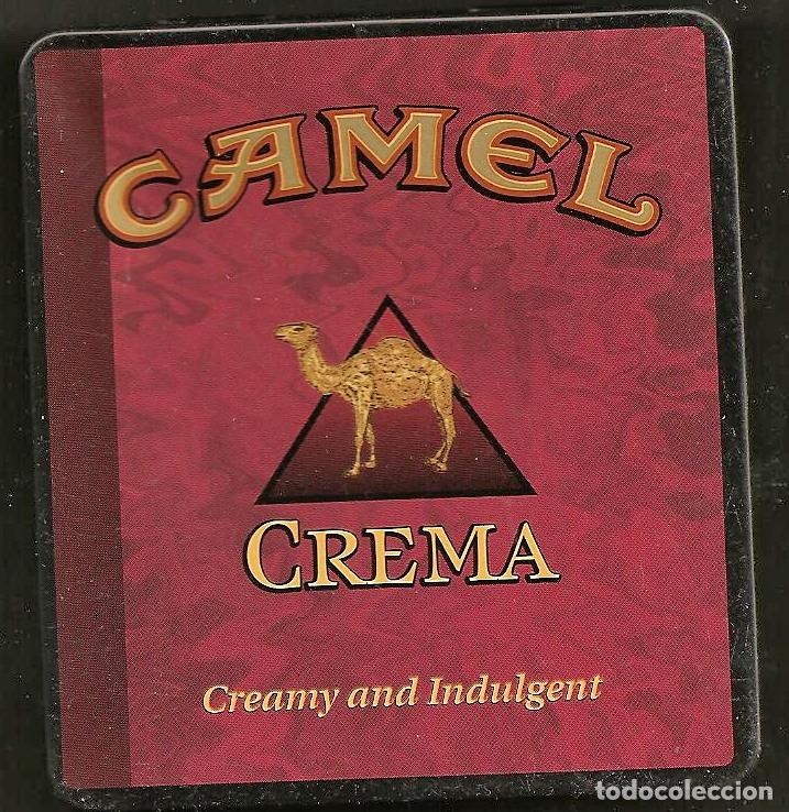 Paquetes de tabaco: Lata de CAMEL estadounidense antigua, vac&iacute;a, buen estado