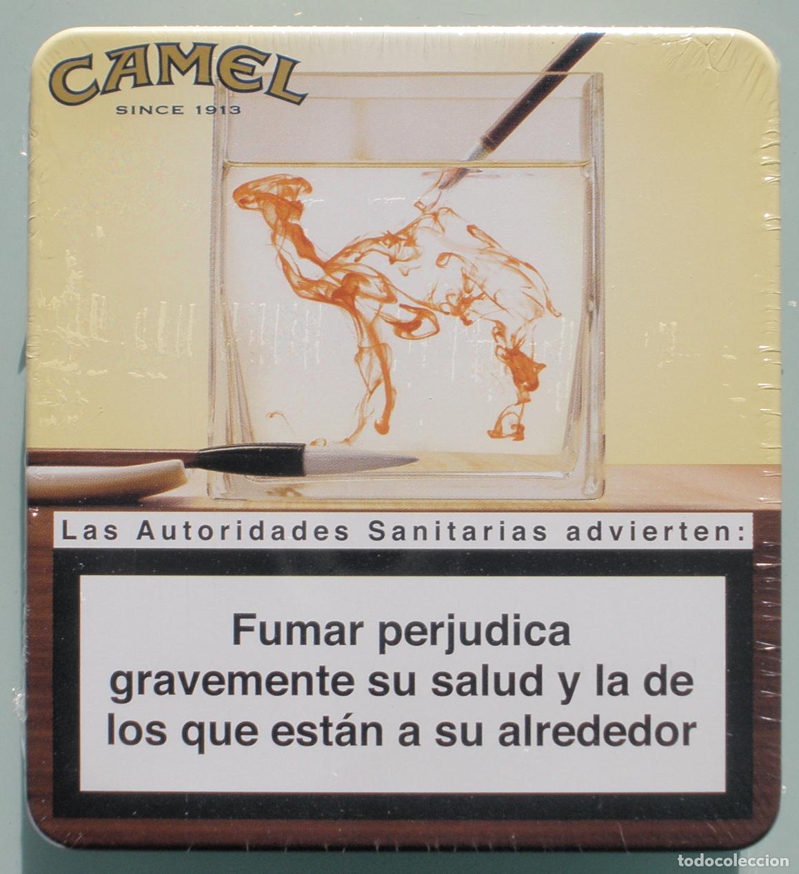 Paquetes de tabaco: CAMEL Espa&ntilde;a: lata serie Acuarela, 2009, llena y sin abrir, PERFECTA - CLC