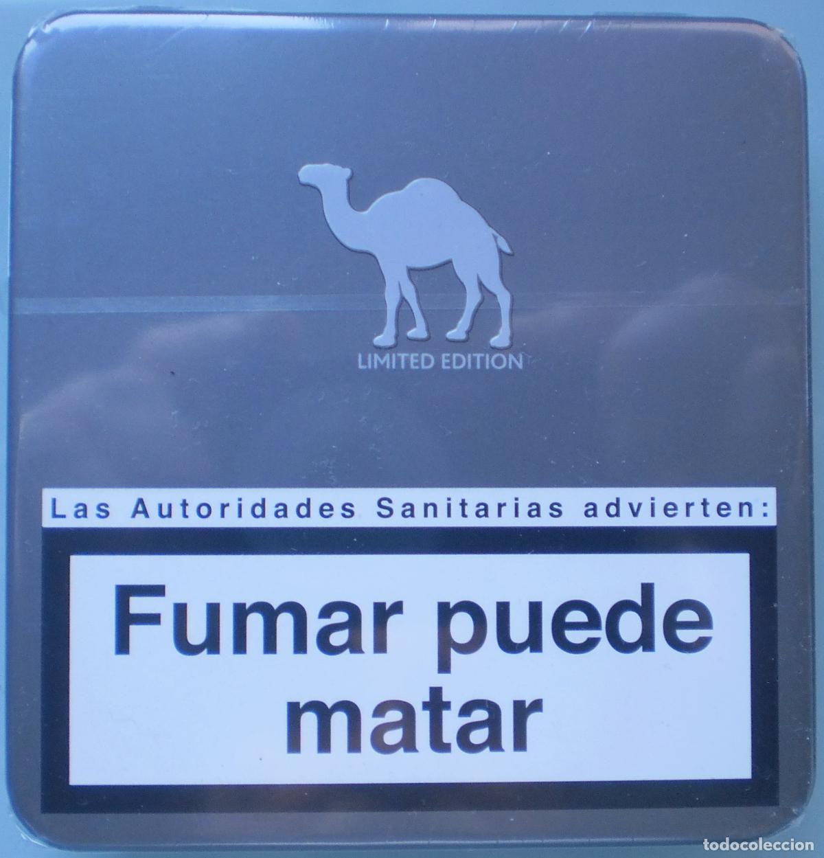 Paquetes de tabaco: CAMEL: lata sin abrir de la serie gris clara, 2010, la de la foto - CLC