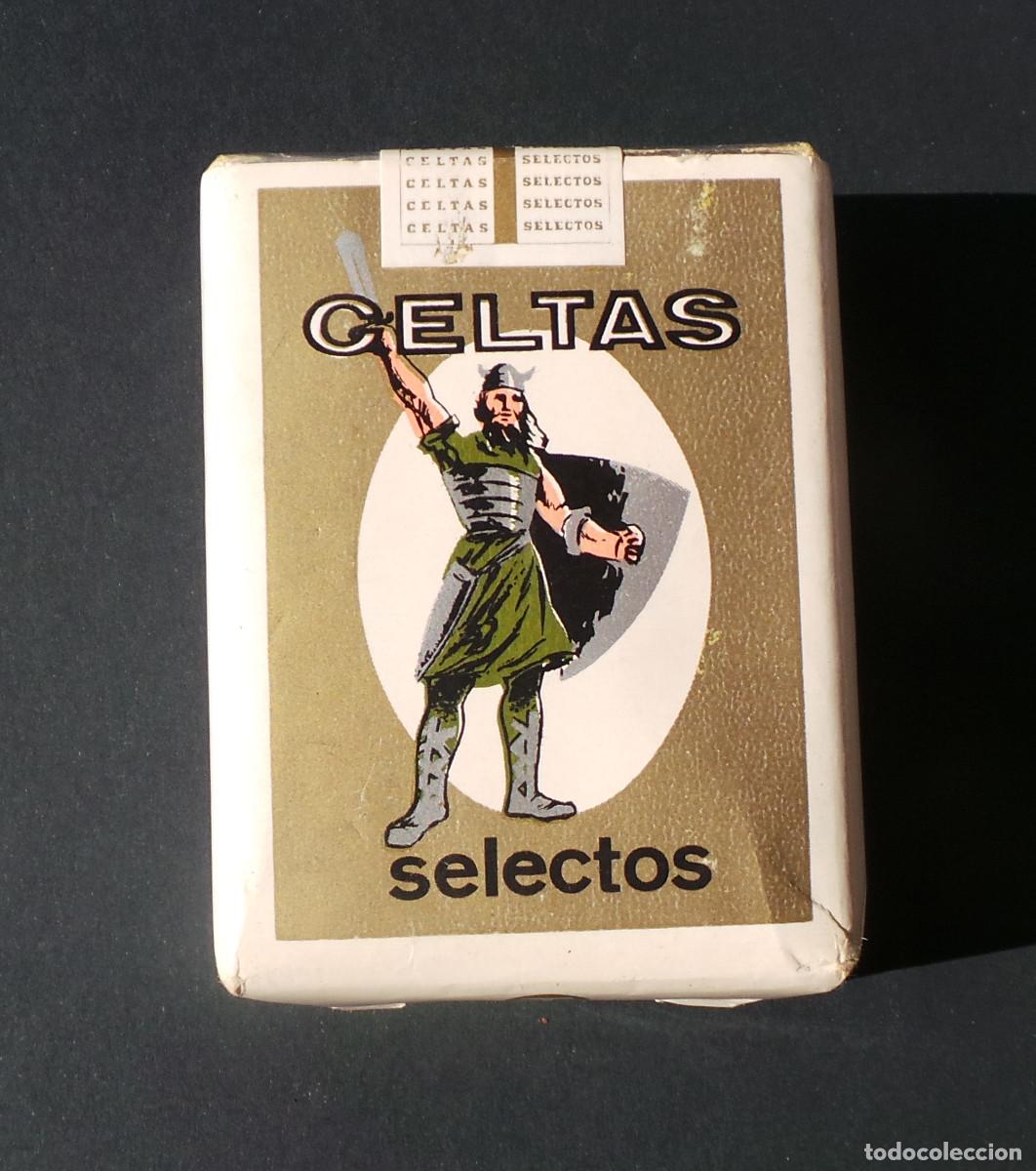 Paquetes de tabaco: CAJETILLA CELTAS SELECTOS. TABACALERA, A&Ntilde;OS 60. MUY BUEN ESTADO.