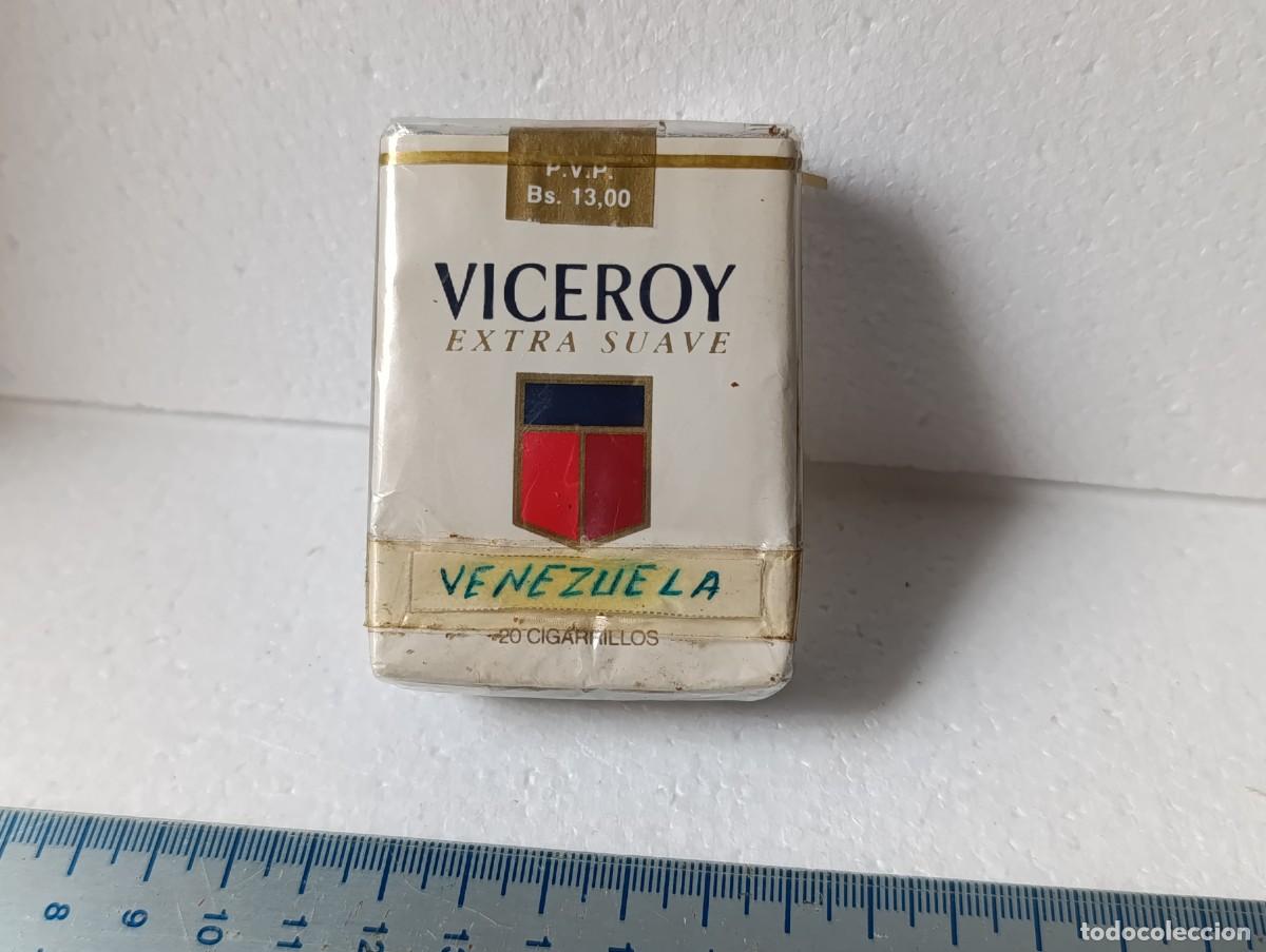 Paquetes de tabaco: PAQUETE DE TABACO - VICEROY - VENEZUELA - SIN ABRIR