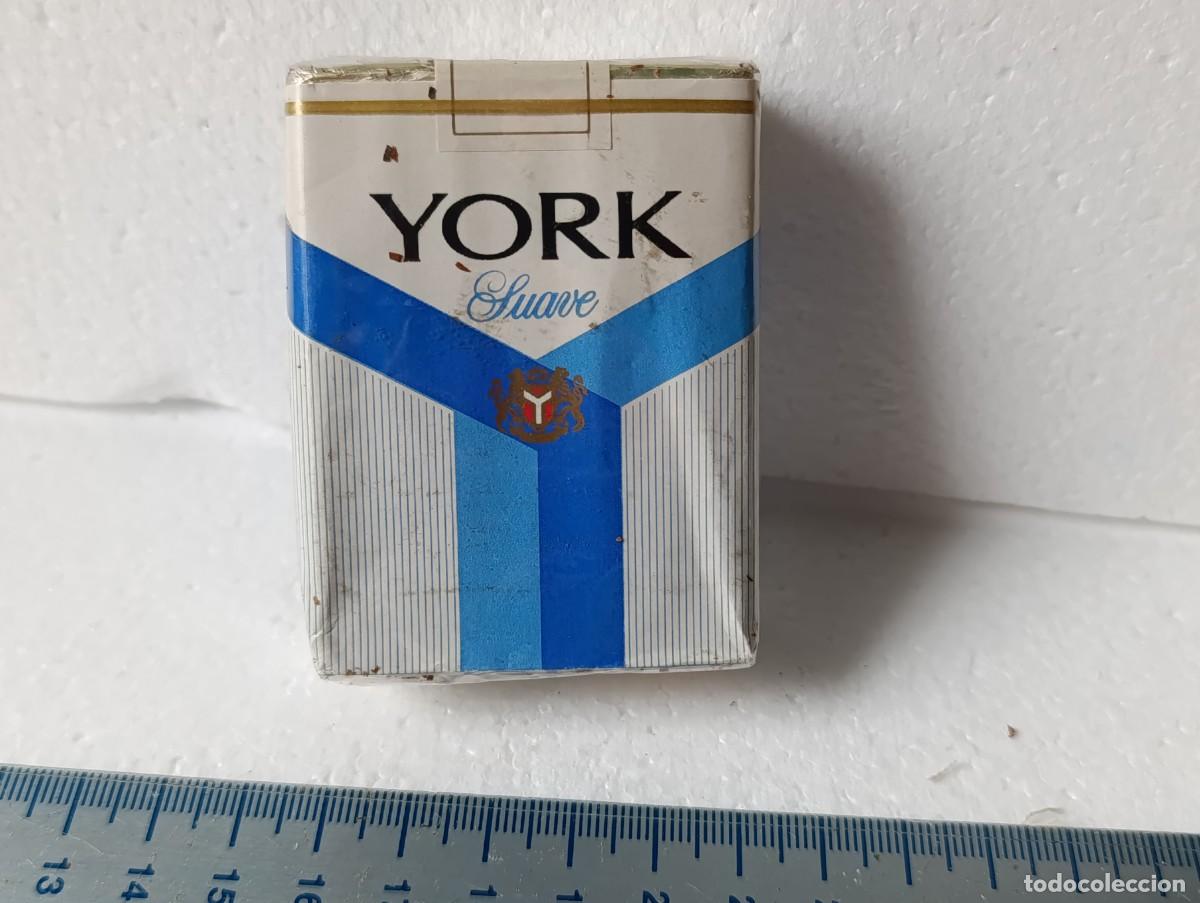 Paquetes de tabaco: PAQUETE DE TABACO - YORK - VENEZUELA - SIN ABRIR