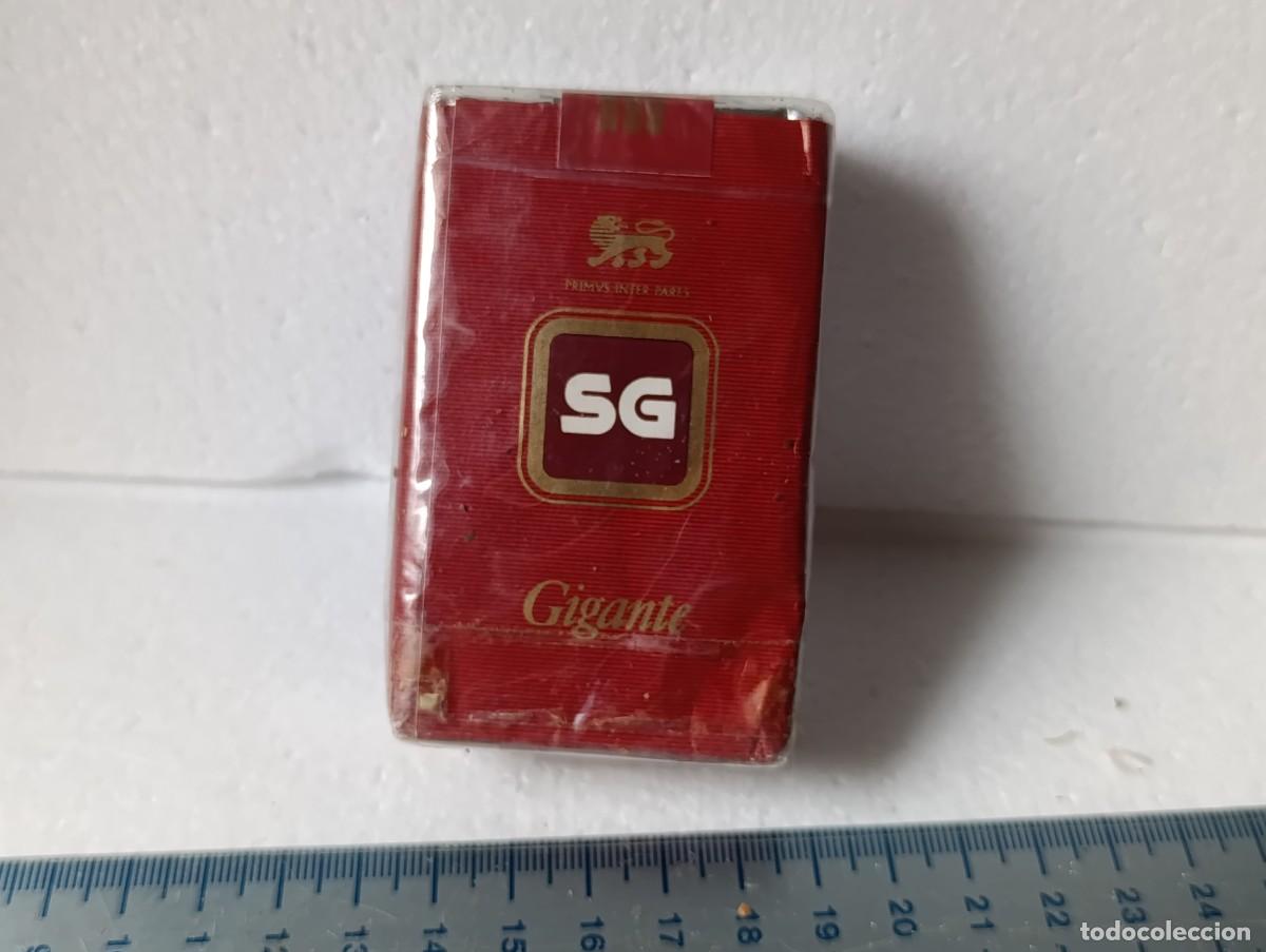 Paquetes de tabaco: PAQUETE DE TABACO - SG GIGANTE - PORTUGAL - SIN ABRIR