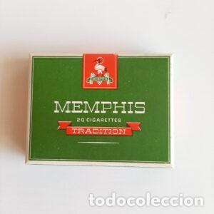 Paquetes de tabaco: Pacchetto Sigarette MEMPHIS TRADITION Vintage Austria Tabak + 15 Sigarette Collezione