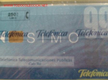 Tarjetas telef&oacute;nicas de colecci&oacute;n: ESPA&Ntilde;A 2000.13.C-- SIMO 99 - Foto 1