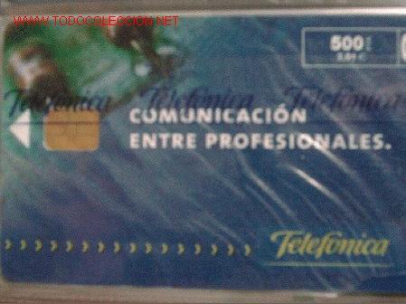 Tarjetas telef&oacute;nicas de colecci&oacute;n: ESPA&Ntilde;A 2000.18.C-- PROFESIONALES - Foto 1