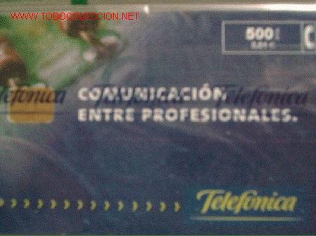 Cartes T&eacute;l&eacute;phoniques de collection: ESPA&Ntilde;A 2000.27.C-- PROFESIONALES (II)