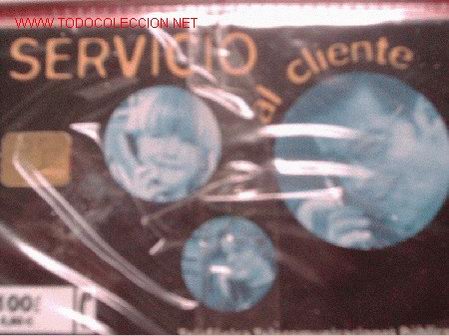 Tarjetas telef&oacute;nicas de colecci&oacute;n: ESPA&Ntilde;A 2000.70.B-- SERVICIO AL CLIENTE - Foto 1