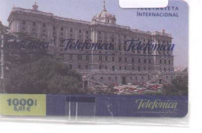 Tarjetas telef&oacute;nicas de colecci&oacute;n: 15-61. Palacio Oriente - Foto 1