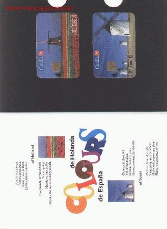 Tarjetas telef&oacute;nicas de colecci&oacute;n: tt15-28. Folder Molinos - Foto 1