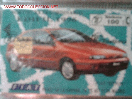 Cartes T&eacute;l&eacute;phoniques de collection: ESPA&Ntilde;A 1996.23.C--EDIFIL. FIAT BRAVA