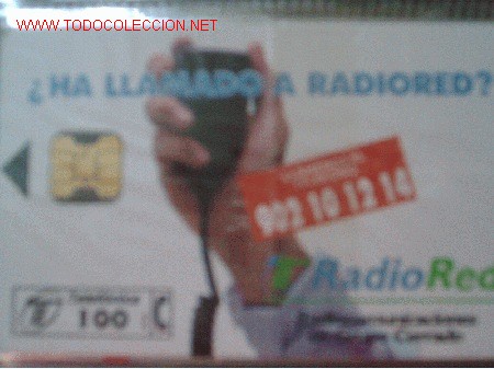 Cartes T&eacute;l&eacute;phoniques de collection: ESPA&Ntilde;A 1995. 94.B-- RADIO RED