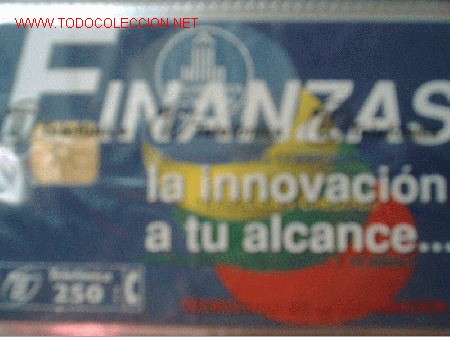 Cartes T&eacute;l&eacute;phoniques de collection: ESPA&Ntilde;A 1996.17.C-- FINANZAS
