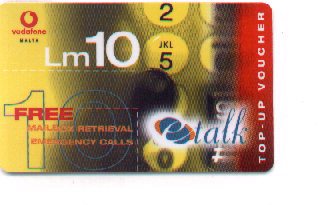 Tarjetas telef&oacute;nicas de colecci&oacute;n: 16-918. Vodafone Malta - Foto 1
