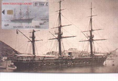 Tarjetas telef&oacute;nicas de colecci&oacute;n: 15-31. Folder Espa&ntilde;a Museo Naval - Foto 1