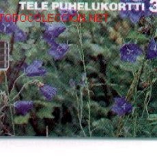 Tarjetas telefónicas de colección: 16-605. TELETARJETA FLORA. FINLANDIA. Lote 117652