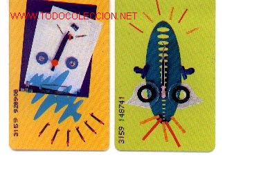 Cartes T&eacute;l&eacute;phoniques de collection: 16-279. Abstractos 2 dif. Thaekapta