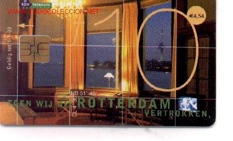 Tarjetas telef&oacute;nicas de colecci&oacute;n: 16-139. Roterdam. Kpn telecom - Foto 1