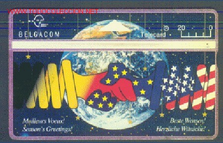 Cartes T&eacute;l&eacute;phoniques de collection: 1 TARJETA TELEF&Oacute;NICA DE B&Eacute;LGICA
