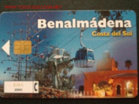 Cartes T&eacute;l&eacute;phoniques de collection: BENALMADENA.TELEFERICO  6,01 EUROS