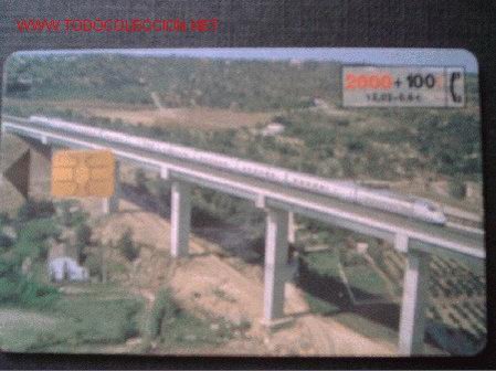Tarjetas telef&oacute;nicas de colecci&oacute;n: TREN - Foto 1