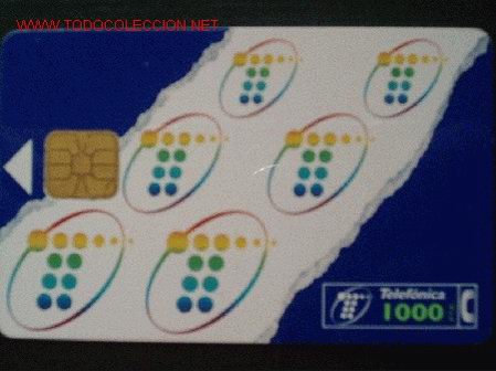 Tarjetas telef&oacute;nicas de colecci&oacute;n: TELEFONICA I   1000 PTS - Foto 1