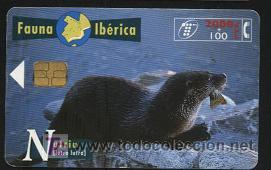 Tarjetas telef&oacute;nicas de colecci&oacute;n: tarjeta telef&oacute;nica- fauna ib&eacute;rica, tirada 1.000.000