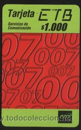 Tarjetas telef&oacute;nicas de colecci&oacute;n: tarjeta telef&oacute;nica- - Foto 1