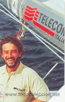 Cartes T&eacute;l&eacute;phoniques de collection: 16-dep1. Italia. Regata barco de vela