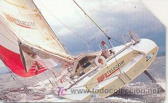 Cartes T&eacute;l&eacute;phoniques de collection: 16-dep2. Italia. regata barco de vela