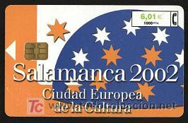 Carte telefoniche di collezione: tarjeta telef&oacute;nica  ( Salamanca 2002 )