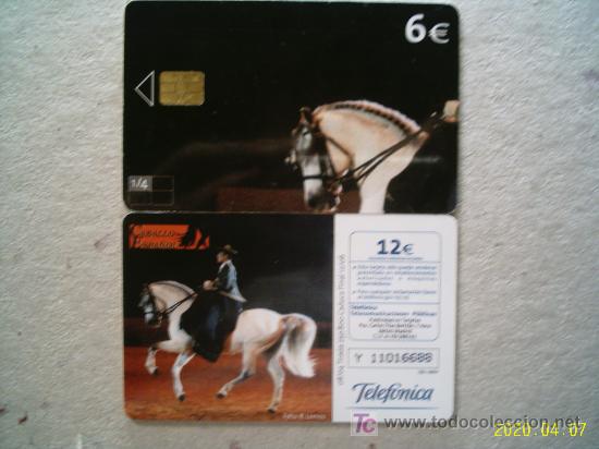 Tarjetas telef&oacute;nicas de colecci&oacute;n: 2004-07 CABALLO ESPA&Ntilde;OL 1/4 - Foto 1