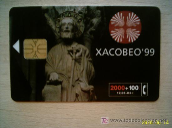 Tarjetas telef&oacute;nicas de colecci&oacute;n: TT USADA: 1999-06 XACOBEO 99. - Foto 1