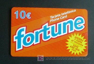 Carte telefoniche di collezione: TARJETA FORTUNE EN EUROS.. ENVIO GRATIS&iexcl;&iexcl;&iexcl;