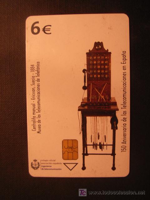 Carte telefoniche di collezione: ESPA&Ntilde;A. TARJETA USADA . CENTRALITA ANTIGUA
