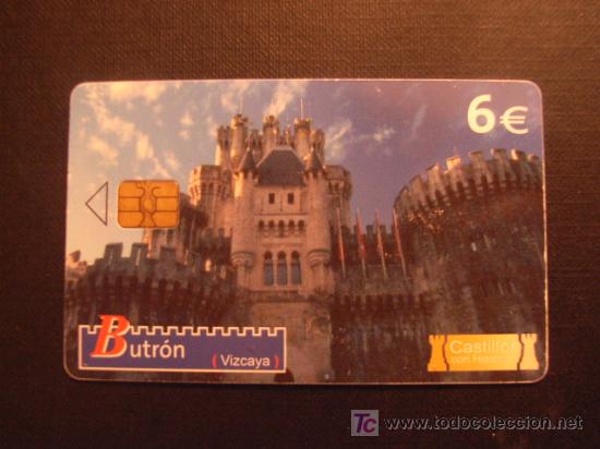 Carte telefoniche di collezione: ESPA&Ntilde;A. TARJETA USADA . CASTILLO DE BUTRON